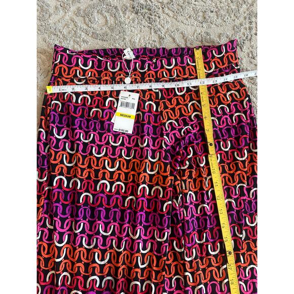 Trina Turk Women's Pants Echo Chain Wide Leg Swim Cover Up Sz. Medium - Picture 3 of 6